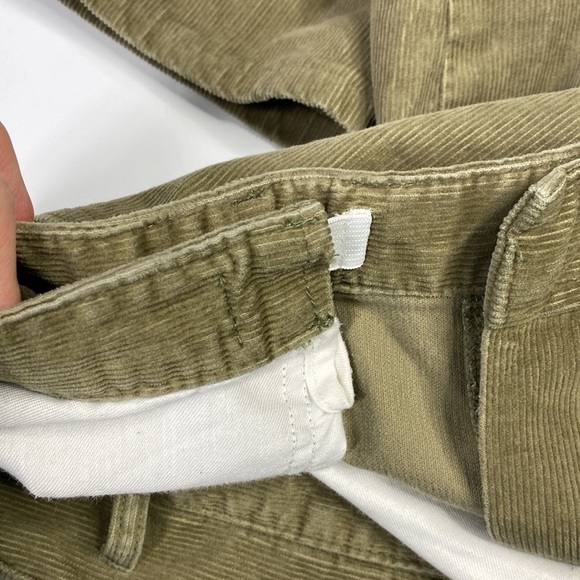 Lands' End Comfort Waist 5 Pocket Corduroy Pant Tan Beige 501619 Size 40x28 - Picture 13 of 13
